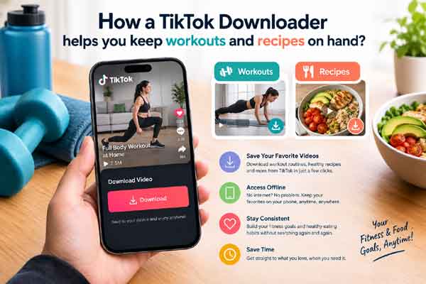 How a TikTok Downloader helps you keep workouts and recipes on hand How a TikTok Downloader helps you keep workouts and recipes on hand